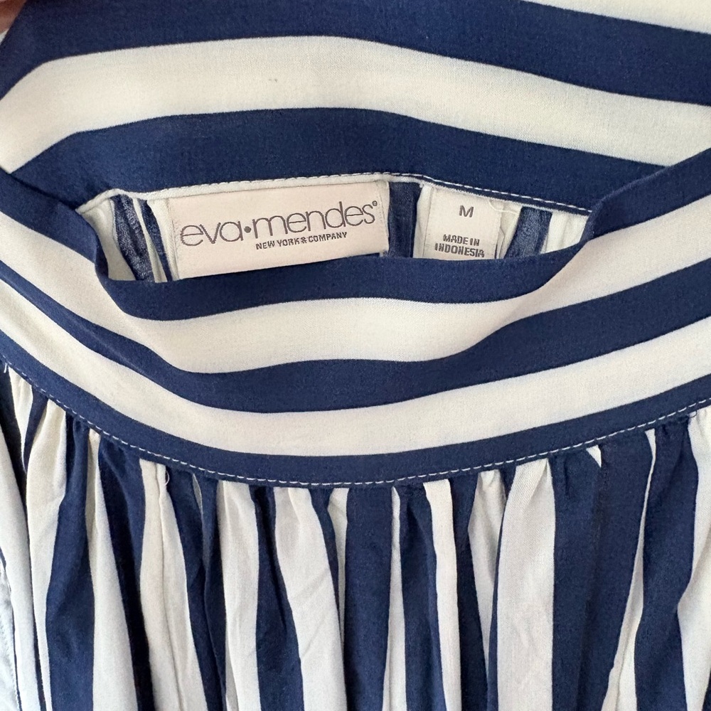 NWT Eva Mendes | Malia Stripe Maxi Skirt - Picture 6 of 15